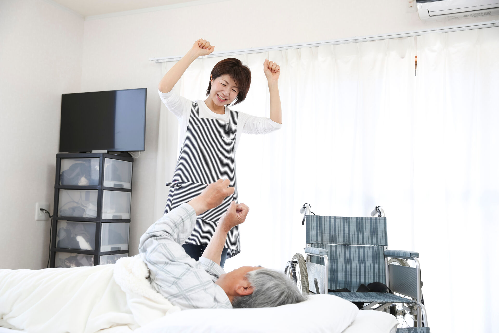 訪問施術開始